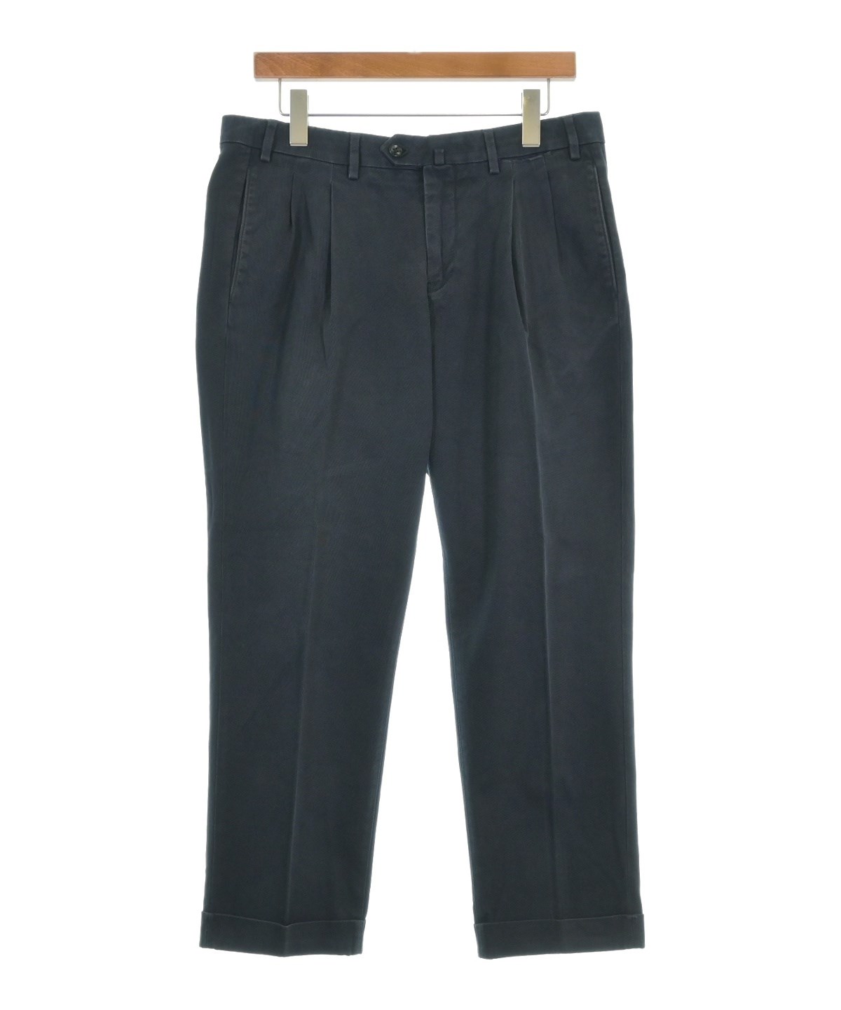 Loro Piana（ロロピアーナ）クロップドパンツ 紺 サイズ:50(XL位