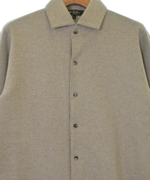 Loro Piana（ロロピアーナ）カジュアルシャツ ベージュ サイズ:M メンズ/2200670632152