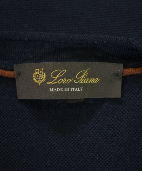 Loro Piana（ロロピアーナ）ニット・セーター 紺 サイズ:48(L位) メンズ/2200675305051