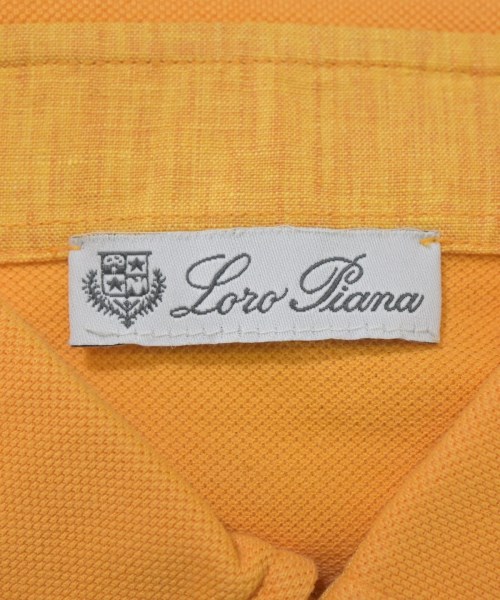 Loro Piana（ロロピアーナ）ポロシャツ 黄 サイズ:-(M位) メンズ/2200678072059