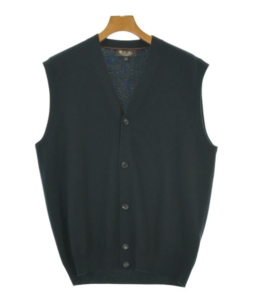 Loro Piana(ロロピアーナ)ベスト 紺 サイズ:48(L位)/2200678999103