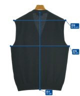 Loro Piana（ロロピアーナ）ベスト 紺 サイズ:48(L位) メンズ/2200678999103