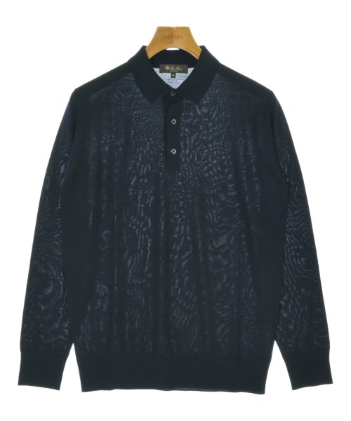 Loro Piana(ロロピアーナ)ニット・セーター 紺 サイズ:48(L位)/2200679824107