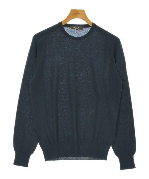 Loro Piana(ロロピアーナ)ニット・セーター 紺 サイズ:48(L位)/2200679824121