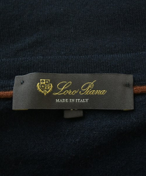 Loro Piana（ロロピアーナ）ニット・セーター 紺 サイズ:48(L位) メンズ/2200679824121