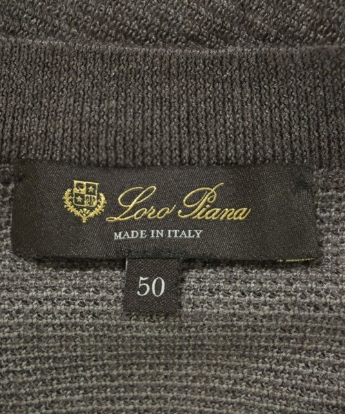 Loro Piana（ロロピアーナ）ニット・セーター 茶 サイズ:50(XL位) メンズ/2200677238227