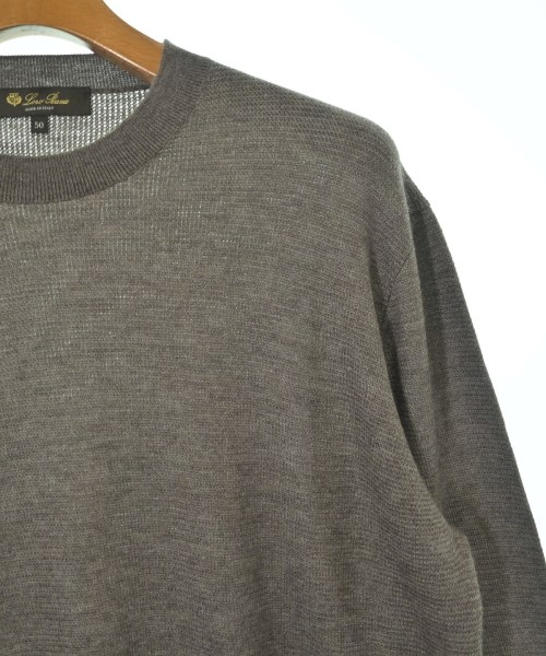 Loro Piana（ロロピアーナ）ニット・セーター 茶 サイズ:50(XL位) メンズ/2200677238227