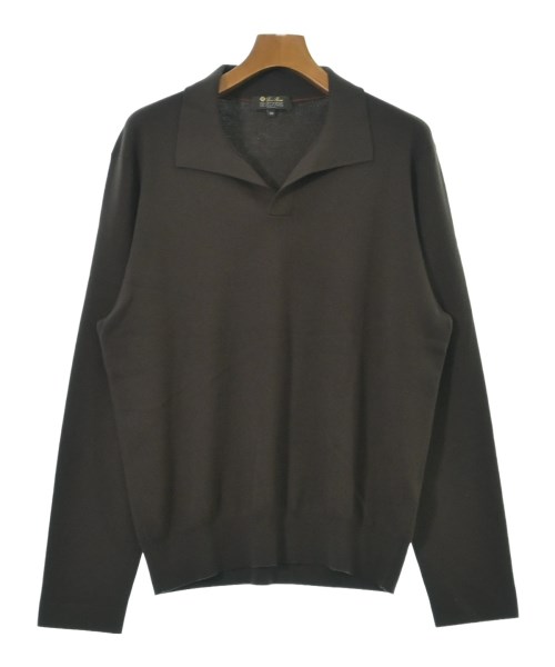 Loro Piana(ロロピアーナ)ニット・セーター 茶 サイズ:50(XL位)/2200677238234