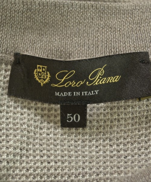 Loro Piana（ロロピアーナ）ニット・セーター グレー サイズ:50(XL位) メンズ/2200677238302