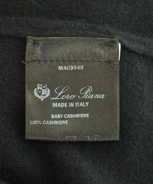 Loro Piana（ロロピアーナ）ニット・セーター 黒 サイズ:50(XL位) メンズ/2200677238319