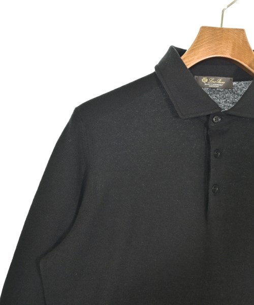 Loro Piana（ロロピアーナ）ニット・セーター 黒 サイズ:50(XL位) メンズ/2200677238319