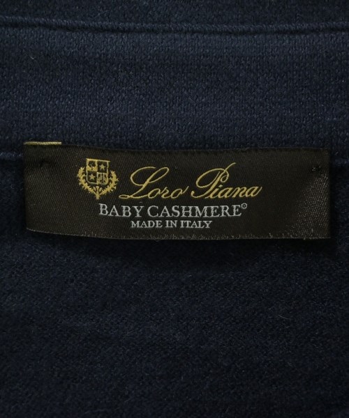 Loro Piana（ロロピアーナ）ニット・セーター 紺 サイズ:50(XL位) メンズ/2200677238340
