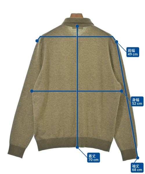 Loro Piana（ロロピアーナ）ニット・セーター 茶 サイズ:50(XL位) メンズ/2200677238357