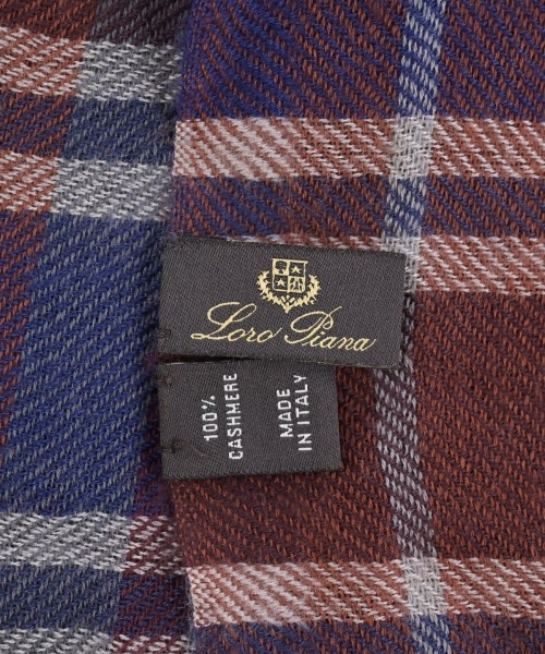 Loro Piana（ロロピアーナ）マフラー グレー サイズ:- メンズ/2200649346097