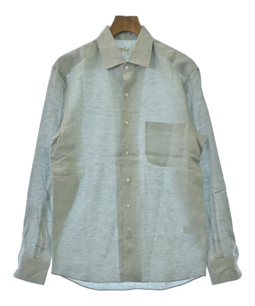 Loro Piana(ロロピアーナ)カジュアルシャツ 青 サイズ:M/2200649644315