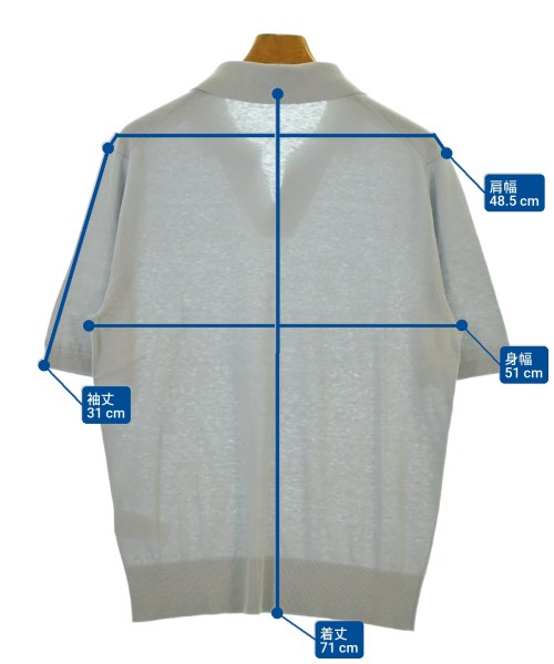 Loro Piana（ロロピアーナ）ニット・セーター グレー サイズ:48(L位) メンズ/2200649644346