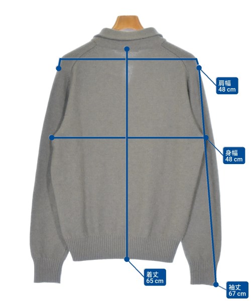 Loro Piana（ロロピアーナ）ニット・セーター 茶 サイズ:50(XL位) メンズ/2200657515058