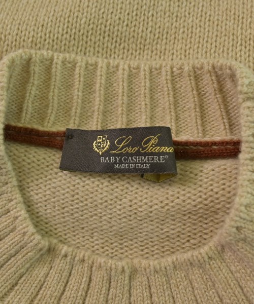 Loro Piana（ロロピアーナ）ニット・セーター ベージュ サイズ:46(M位) メンズ/2200660757049