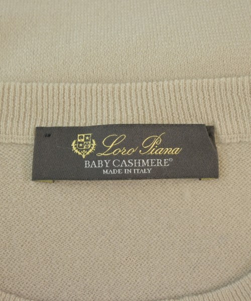 Loro Piana（ロロピアーナ）ニット・セーター ベージュ サイズ:50(XL位) メンズ/2200662394037