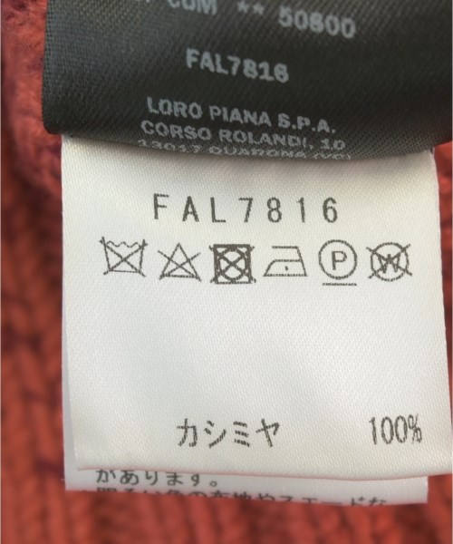 Loro Piana（ロロピアーナ）その他 赤 サイズ:36(XS位) レディース/2200708782026
