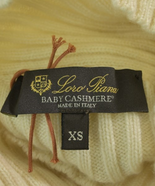 Loro Piana（ロロピアーナ）ニット・セーター 白 サイズ:XS レディース/2200708782057