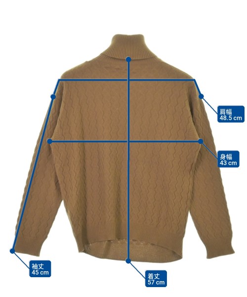 Loro Piana（ロロピアーナ）ニット・セーター 茶 サイズ:XS レディース/2200708782095