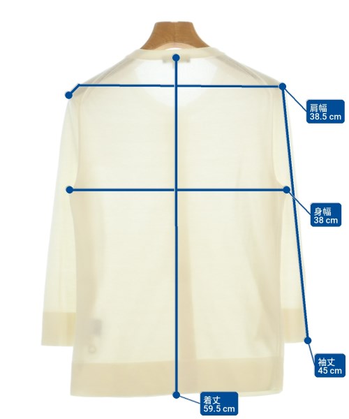 Loro Piana（ロロピアーナ）カーディガン 白 サイズ:38(S位) レディース/2200708782620