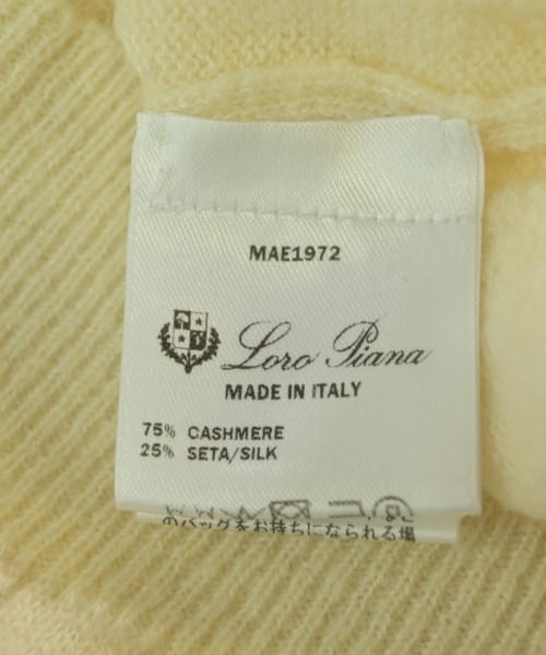 Loro Piana（ロロピアーナ）ニット・セーター 白 サイズ:36(XS位) レディース/2200708782682