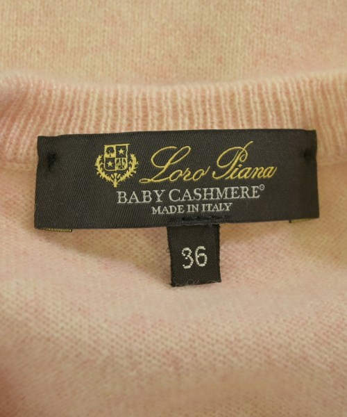 Loro Piana（ロロピアーナ）ニット・セーター ピンク サイズ:36(XS位) レディース/2200708782712
