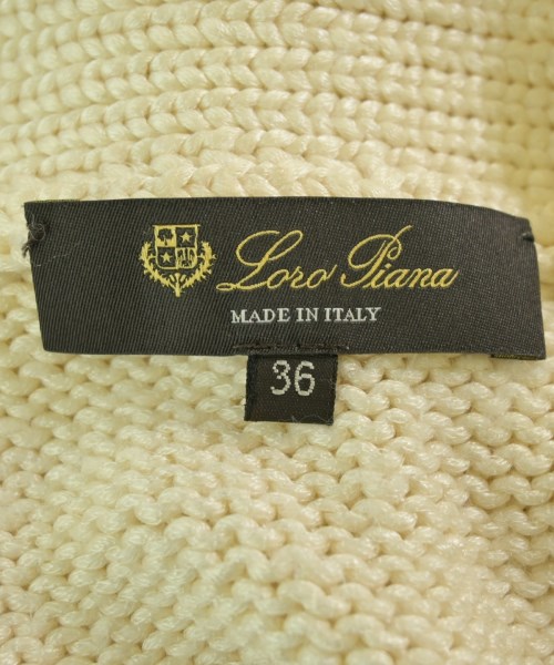 Loro Piana（ロロピアーナ）カーディガン 白 サイズ:36(XS位) レディース/2200708782743
