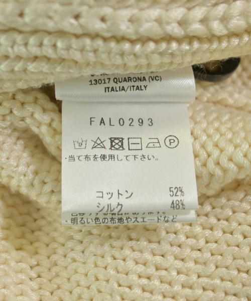 Loro Piana（ロロピアーナ）カーディガン 白 サイズ:36(XS位) レディース/2200708782743