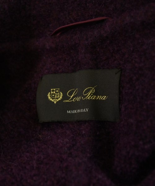 Loro Piana（ロロピアーナ）チェスターコート 紫 サイズ:38(S位) レディース/2200716061014