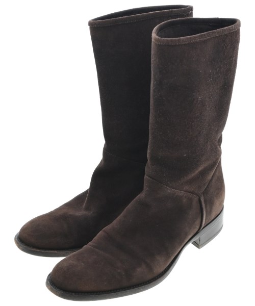 Loro Piana(ロロピアーナ)ブーツ 茶 サイズ:EU37(23.5cm位)/2200645815061