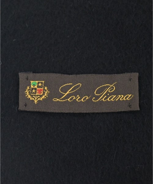 Loro Piana（ロロピアーナ）マフラー 黒 サイズ:- メンズ/2200646417028