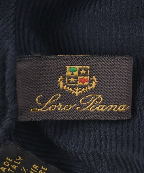Loro Piana（ロロピアーナ）マフラー 紺 サイズ:- メンズ/2200646417042