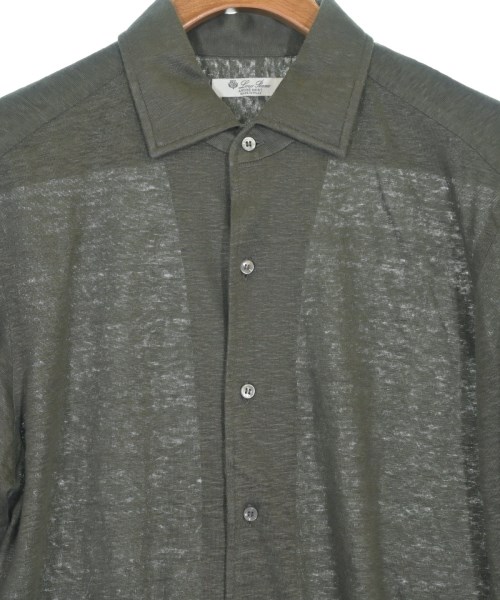 Loro Piana（ロロピアーナ）カジュアルシャツ カーキ サイズ:M メンズ/2200638269239
