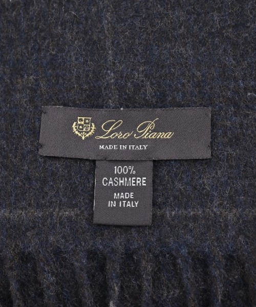 Loro Piana（ロロピアーナ）マフラー グレー サイズ:- メンズ/2200654098493