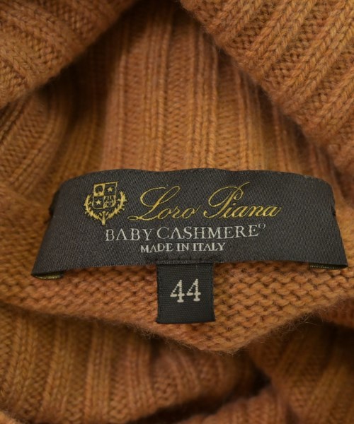 Loro Piana（ロロピアーナ）ニット・セーター オレンジ サイズ:44(L位) レディース/2200700696048