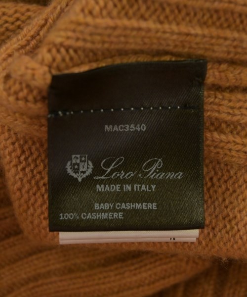 Loro Piana（ロロピアーナ）ニット・セーター オレンジ サイズ:44(L位) レディース/2200700696048