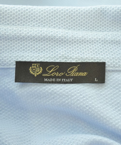 Loro Piana（ロロピアーナ）ポロシャツ 青 サイズ:L メンズ/2200699774376