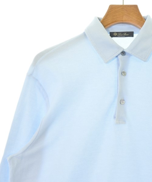 Loro Piana（ロロピアーナ）ポロシャツ 青 サイズ:L メンズ/2200699774376