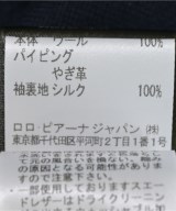 Loro Piana（ロロピアーナ）ジャケット 黒 サイズ:48(L位) メンズ/2200703919205
