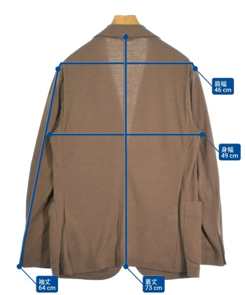 Loro Piana（ロロピアーナ）ジャケット 茶 サイズ:50(XL位) メンズ/2200703919212