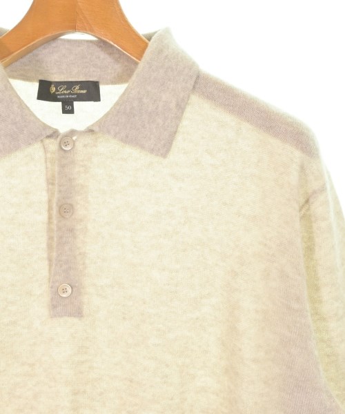 Loro Piana（ロロピアーナ）ニット・セーター ベージュ サイズ:50(XL位) メンズ/2200659139399
