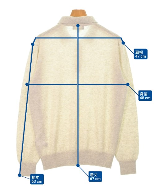 Loro Piana（ロロピアーナ）ニット・セーター ベージュ サイズ:50(XL位) メンズ/2200659139399