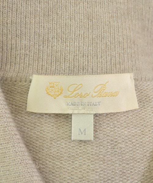 Loro Piana（ロロピアーナ）ニット・セーター ベージュ サイズ:M メンズ/2200659139405