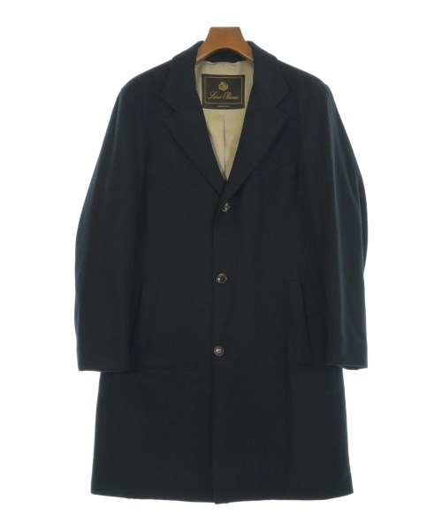 Loro Piana(ロロピアーナ)チェスターコート 黒 サイズ:46(M位)/2200664071011