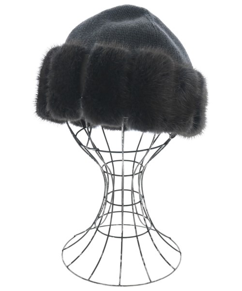 Loro Piana(ロロピアーナ)ニットキャップ・ビーニー 黒 サイズ:-/2200664296070