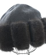 Loro Piana（ロロピアーナ）ニットキャップ・ビーニー 黒 サイズ:- レディース/2200664296070