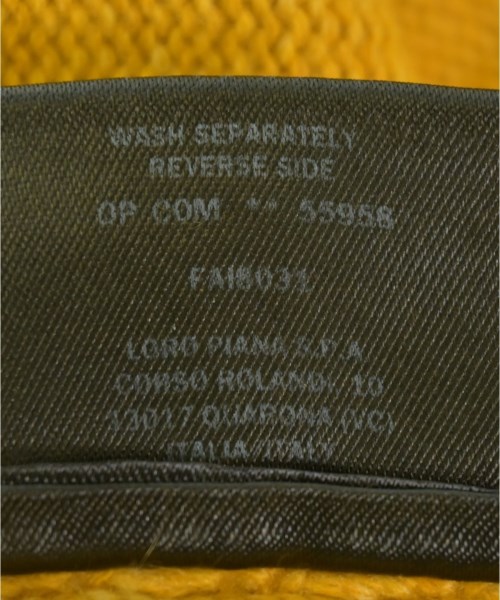 Loro Piana（ロロピアーナ）ニット・セーター 黄 サイズ:38(S位) レディース/2200664898076